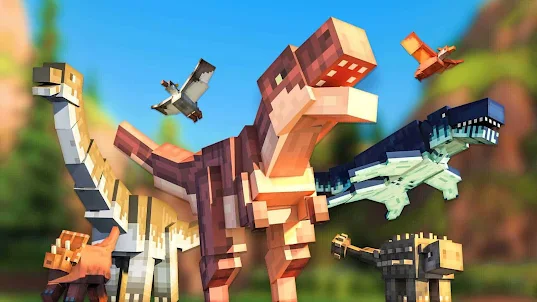 Dinosaurios para Minecraft PE