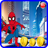 Amazing Spider jump Boy icon