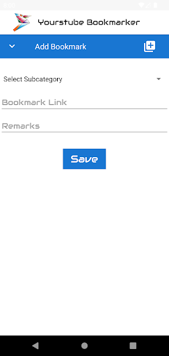 Yourstube Bookmarker Screen 2
