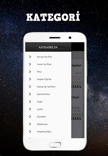 Android application Yemek Dünyası (İnternetsiz Yem screenshort