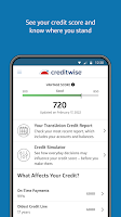 screenshot of CreditWise from Capital One