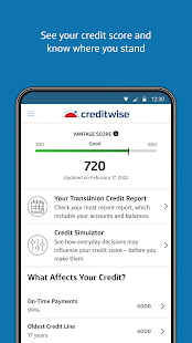 CreditWise from Capital One Screenshot