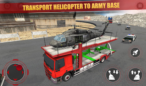 Aeroplane Transport Truck Game  screenshots 1