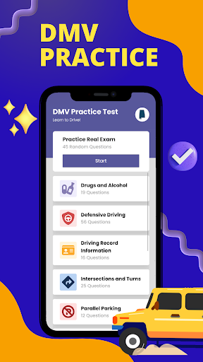 Android application DMV Practice Test Premium screenshort