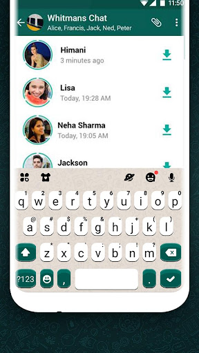 Chatting SMS New Theme Screen 2