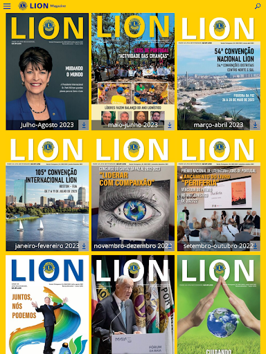 Android application LION Magazine Portugal screenshort