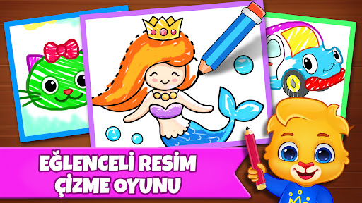 Çizim Oyunları: Çizim ve Renk Android Uygulaması Ekran Görüntüsü 1