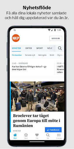 Android application NKP screenshort