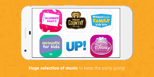 Screenshot of iHeartRadio Family