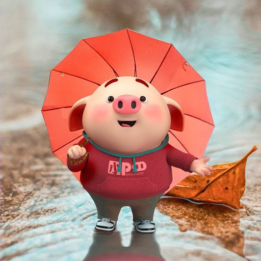 Cute Pig Wallpapers logo