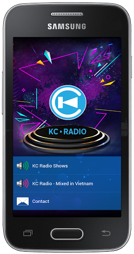 Android application KC Radio screenshort