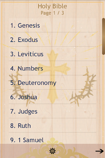 The Holy Bible App Screen 2