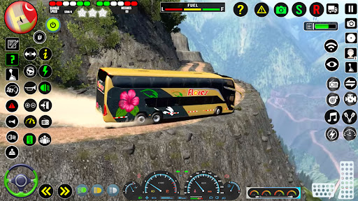 Euro Bus Driving Coach Bus Screen 3