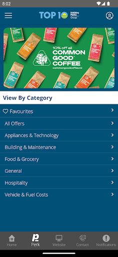 TOP 10 Member Benefits Screen 2