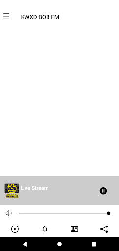 Android application Radio X 103.5 KWXD screenshort
