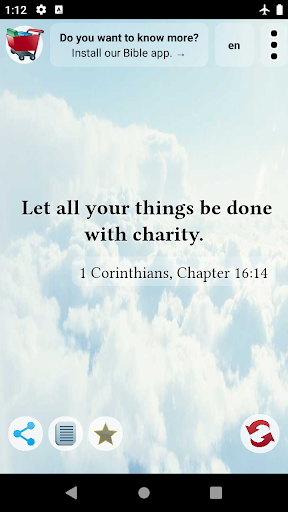 Android application Bible Verses screenshort