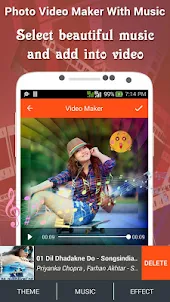 Photo Video Maker With Music &