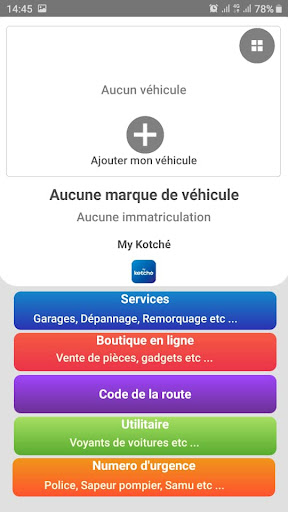 My Kotché Screen 2