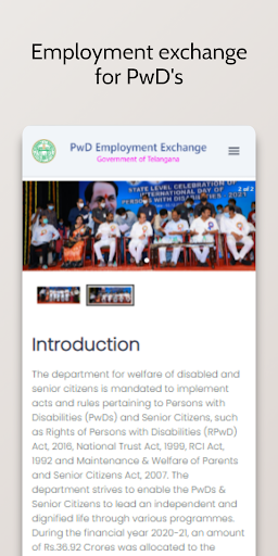 Android application PwD App - Nirmaan screenshort