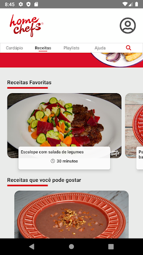 Home Chefs - Cardápios Intelig Screen 3