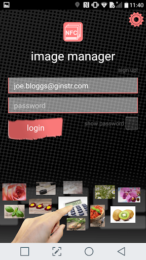 Android application Image Manager screenshort