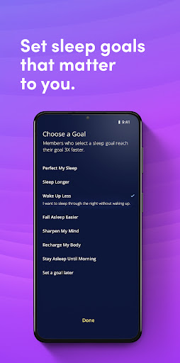 Screenshot of Sleep.com: Sleep Cycle Tracker