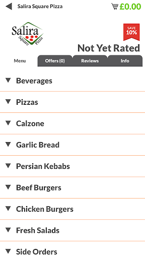 Salira Square Pizza Screen 2