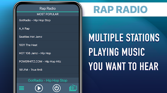 Rap Radio Favorites Screenshot