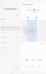 screenshot of Samsung Voice Recorder