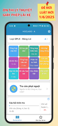 Ôn thi GPLX 2025 - HocLaDo