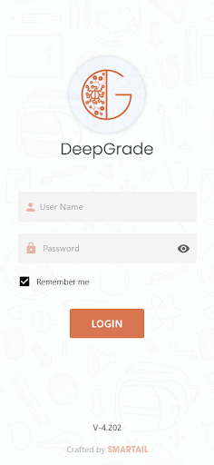 Android application DeepGrade screenshort