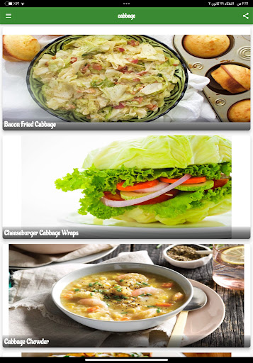 Cabbage recipes Screen 2