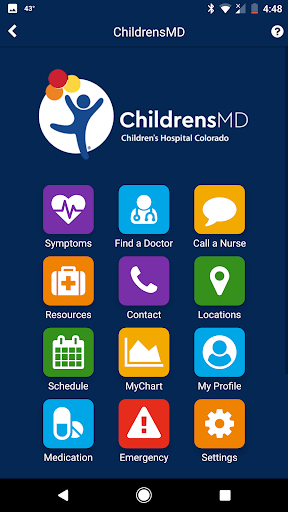 Android application ChildrensMD screenshort