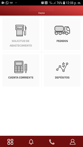 Android application DAPSA screenshort