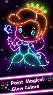 Doodle Glow Coloring Games 1