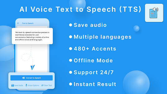 AI Voice Text to Speech (TTS)