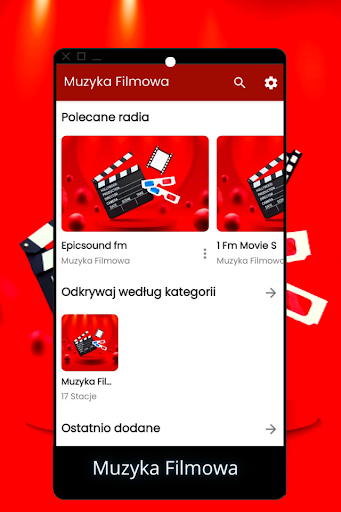 Muzyka Filmowa na Telefon Screen 3