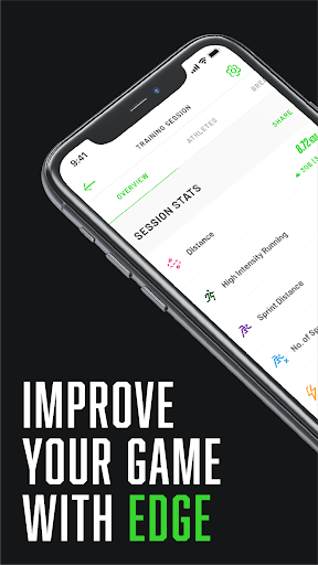 Android application PlayerData EDGE Insight screenshort