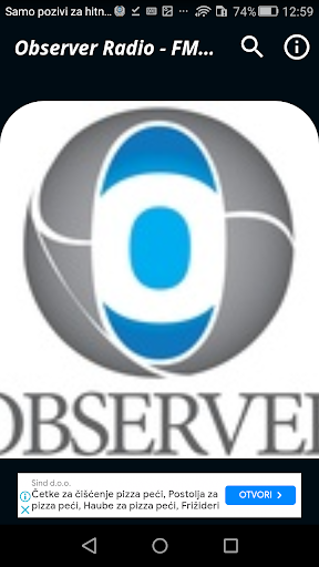 Android application Observer Radio - FM 91.1 - screenshort