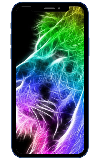 Android application Neon Animal Wallpaper screenshort