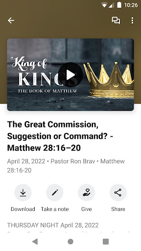 Calvary Chapel Hilo Hawaii Screen 3
