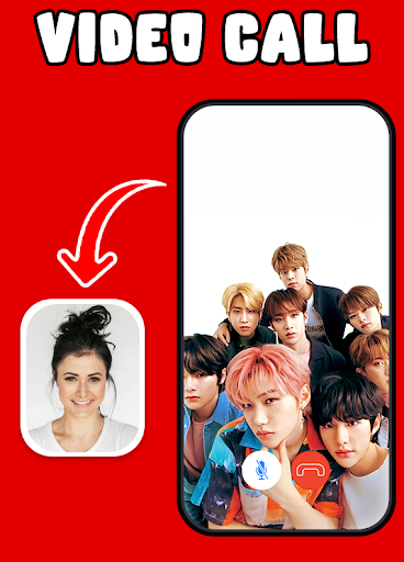 Stray Kids Fake Video Call Screen 2