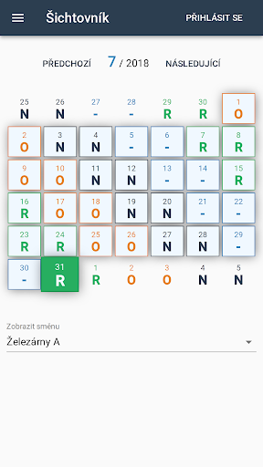 Železárenský šichtovník (alfa) Screen 2
