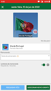 Calendário Portugal 2022