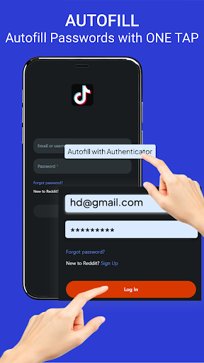 Screenshot of Authenticator App - 2FA Verify
