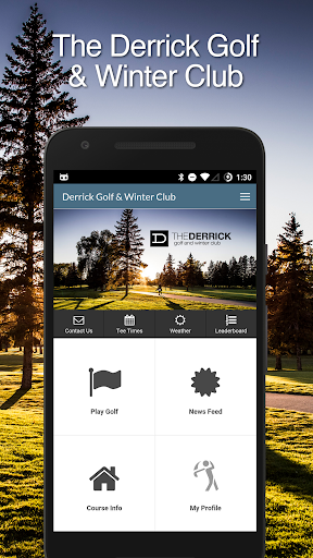 Android application The Derrick Golf & Winter Club screenshort