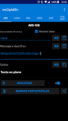 mrCiphER= Screen 2