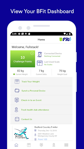 Android application BFit Mobile - Your Benefits Ap screenshort