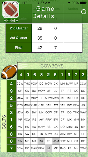 EZ Football Pool Screenshot 3 - AppWisp.com
