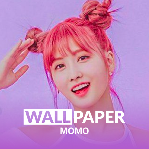 MOMO (TWICE) HD WALLPAPER logo